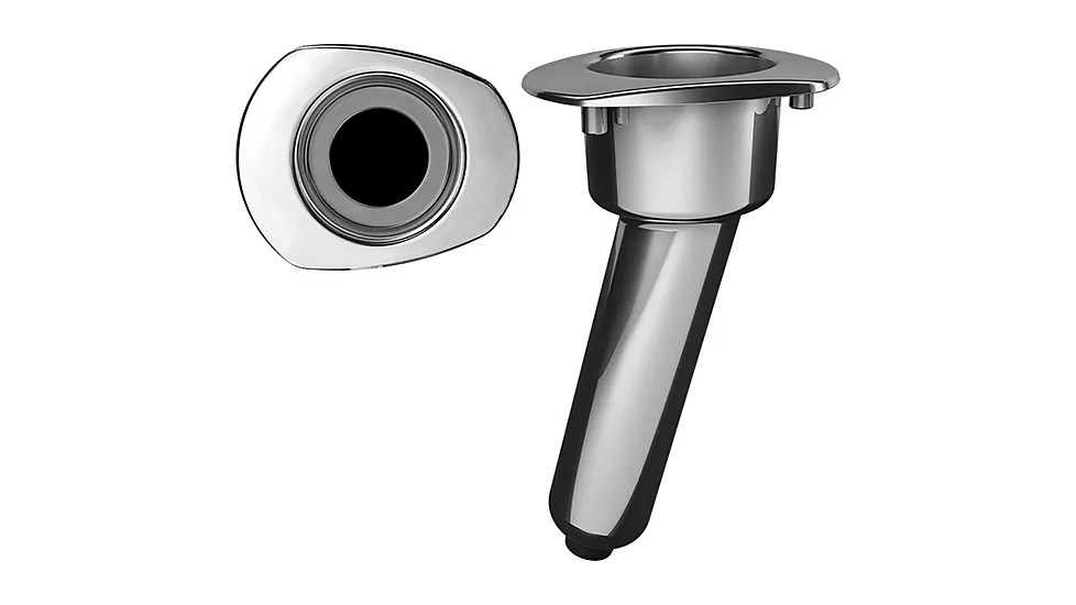 Mate Series Elite Screwless Stainless Steel 15 Rod & Cup Holder