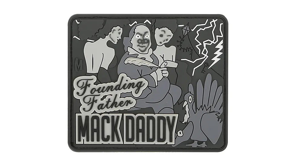 Maxpedition Ben Franklin Mack PVC Morale Patch