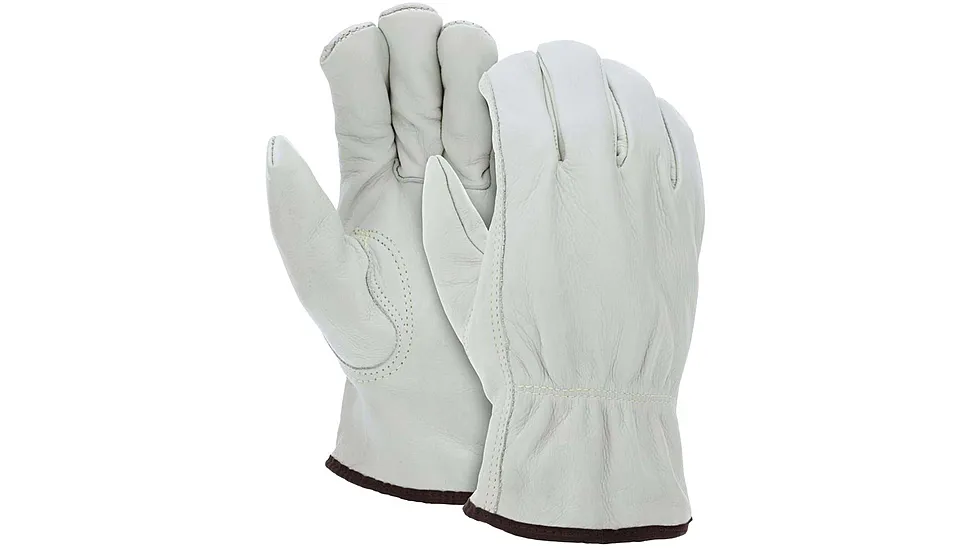 MCR Safety Leather Drivers Insulated Work Gloves