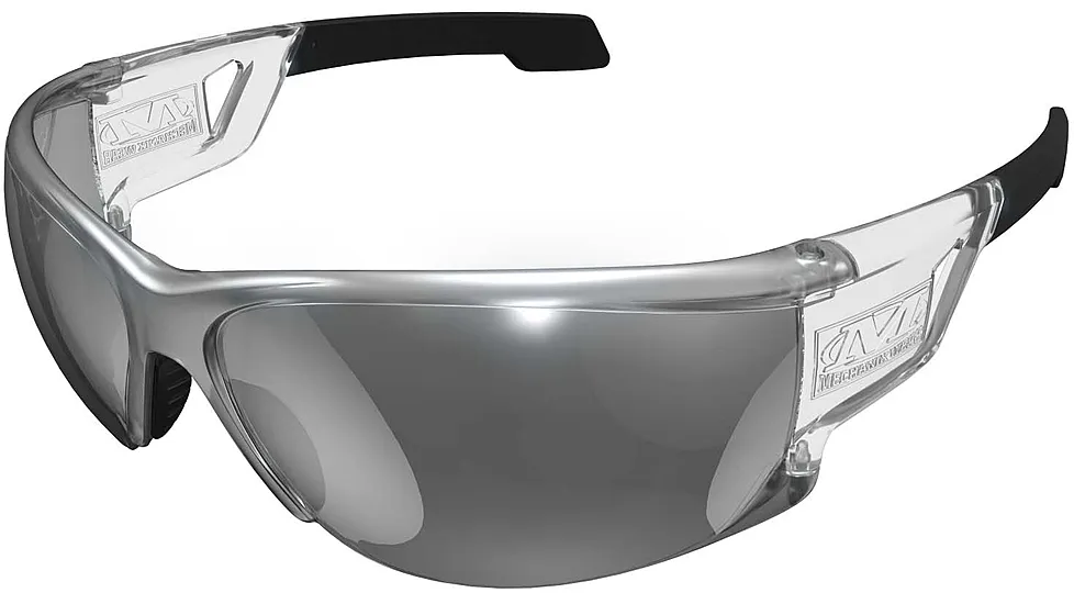 Mechanix Wear Type-N Safety Glasses, Black Frame with