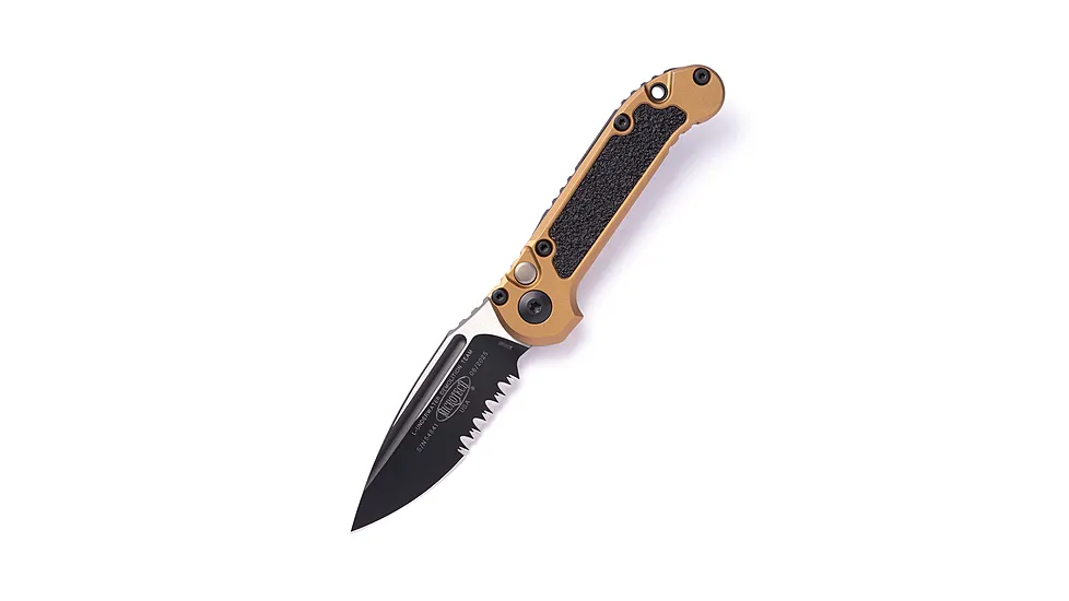 Microtech 2023 Ludt Part Serrate 3.5in Automatic Folding Knife