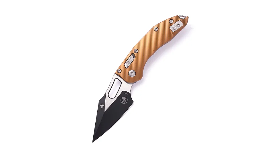 Microtech Stitch TM S/E Fluted Standard 3.71in Folding Knife