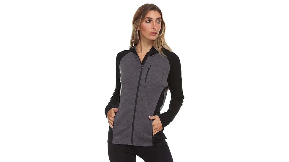 Minus33 Midweight - Women's Full Zip Hoodie Woolverino 308CEEB9