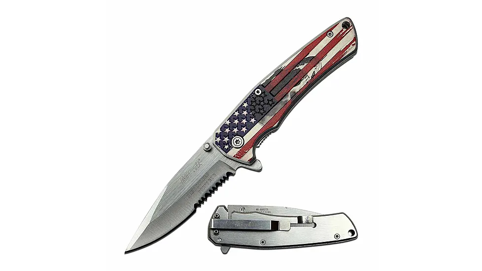 Mtech MT-A1027 3.25in Spring Assisted Knife