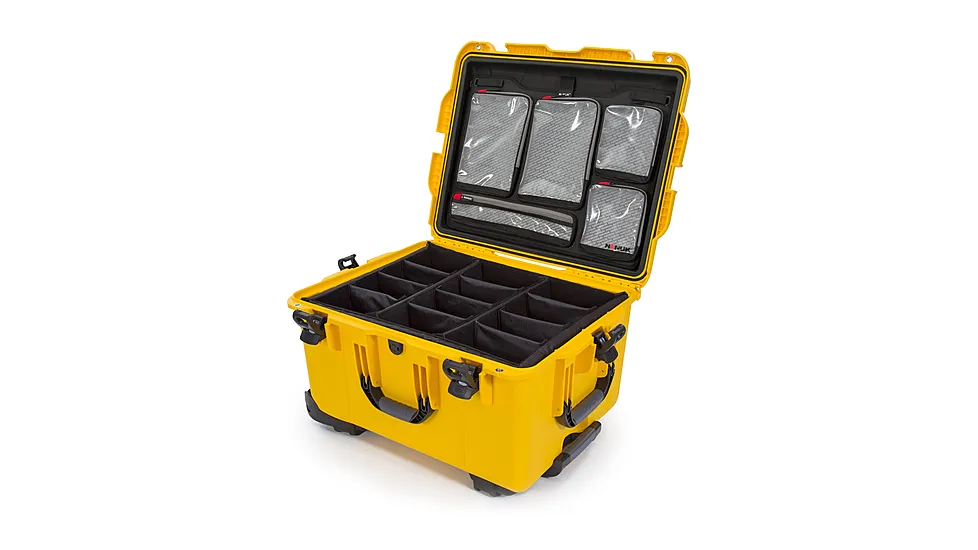 Nanuk Case 960 w/lid org. - w/divider