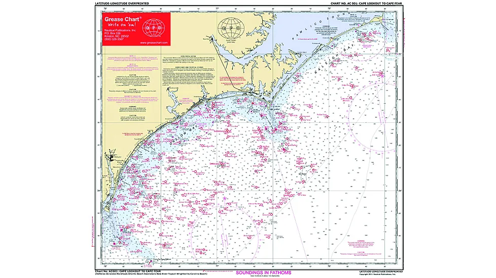 Nautical Ease Grease Charts