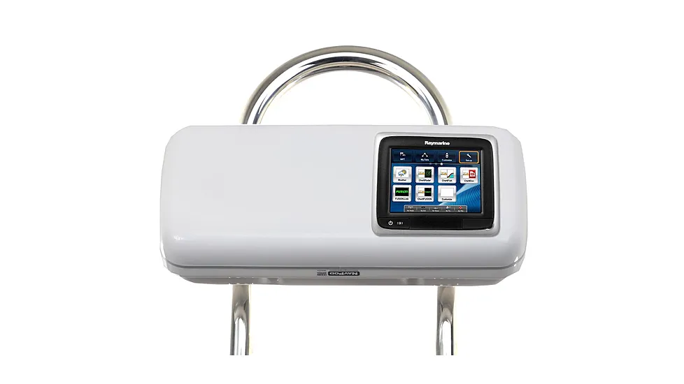 NavPod GP1507 SystemPod Pre-Cut f/Raymarine a65/a67/a68 w/Space On The Left f/9.5" Wide Guard