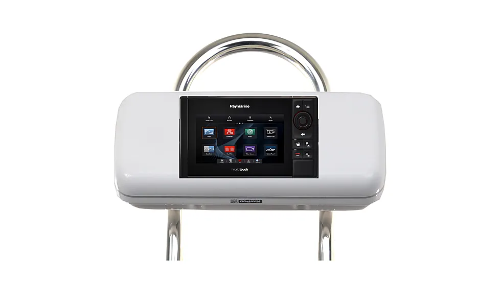 NavPod GP1524 SystemPod Pre-Cut f/Raymarine eS75/eS77/eS78 Mounted in the Center f/9.5" Wide Guard