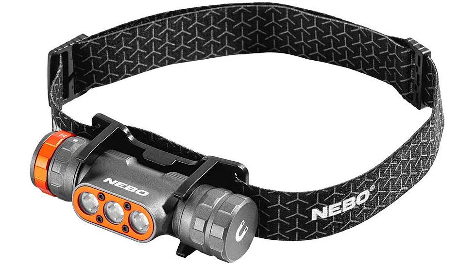 Nebo Transcend Brightest Turbo Mode USB-C Rechargeable Headlamp