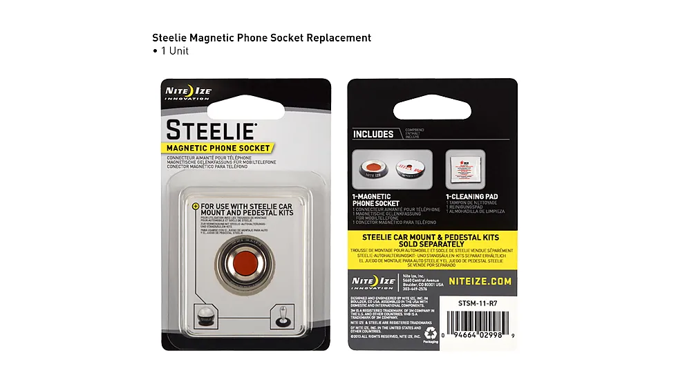 Nite Ize Steelie Magnetic Phone Socket