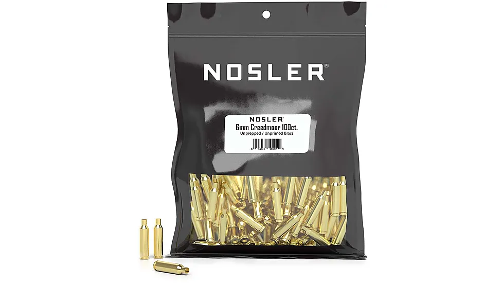 Nosler Bulk Rifle Brass 6mm Creedmoor