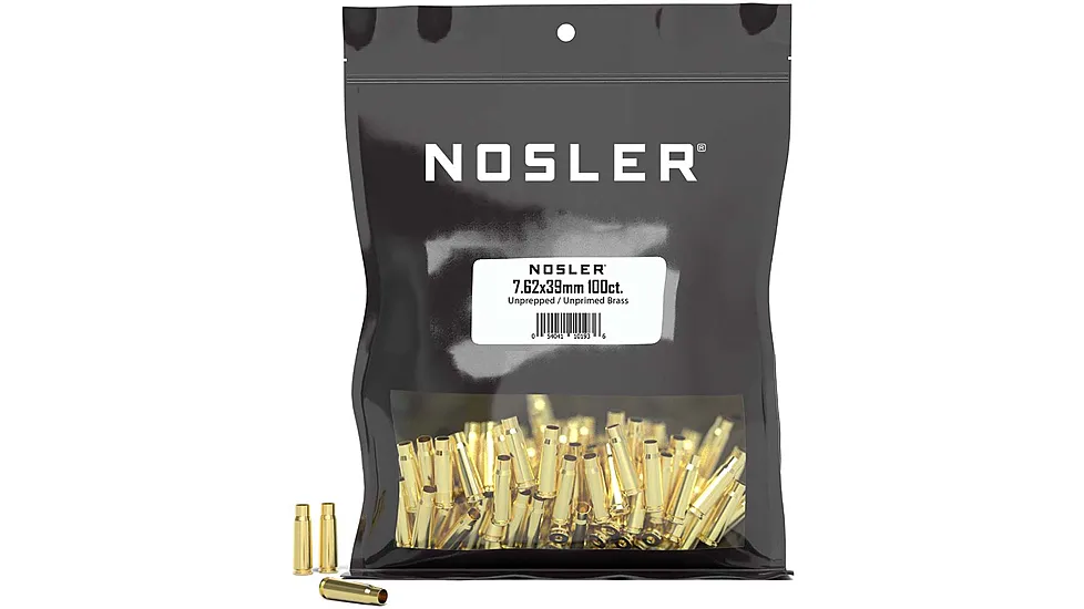 Nosler Bulk Rifle Brass 7.62x39mm