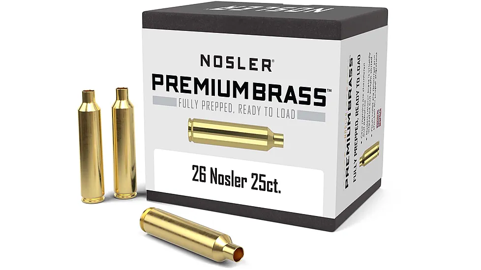 Nosler Custom Rifle Brass .26 Nosler