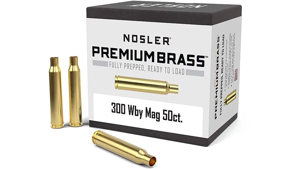 Nosler Custom Rifle Brass .300 Weatherby Magnum