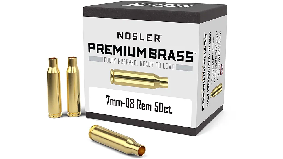 Nosler Custom Rifle Brass 7mm-08 Remington