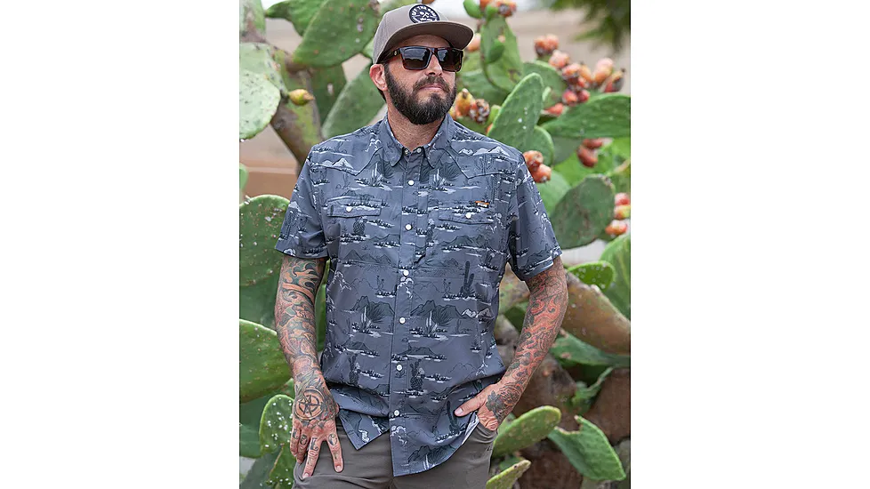 Off The Grid San Saba SS Shirt - Castlerock 06CB6E60