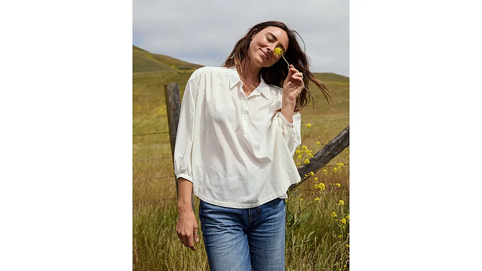 Outerknown Seabreeze Popover Shirt 5BC80224