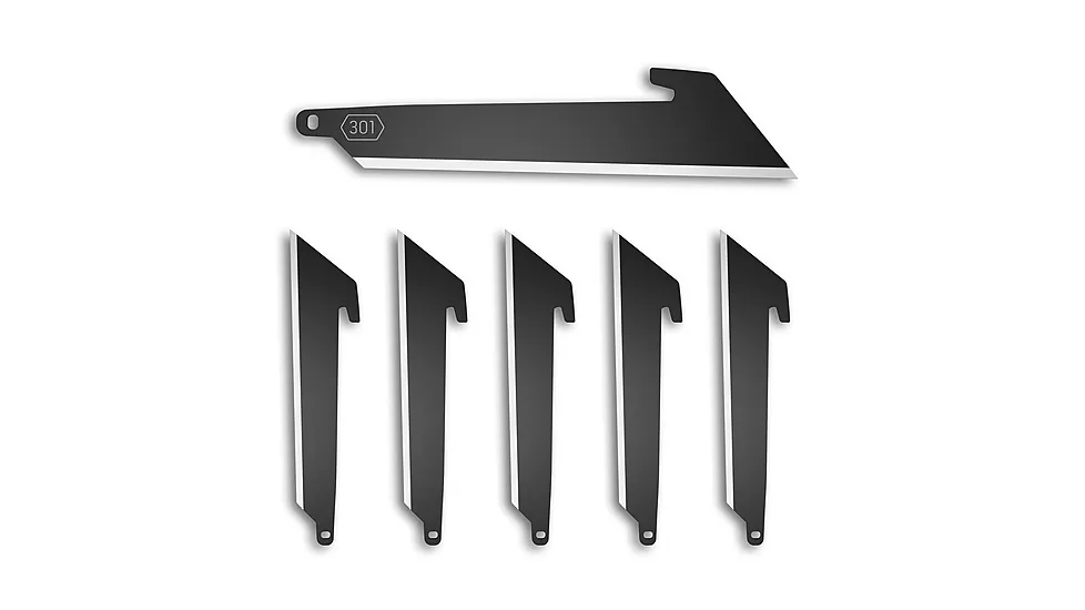 Outdoor Edge Cutlery 3in RazorSafe Stainless Steel Utility Blade Pack
