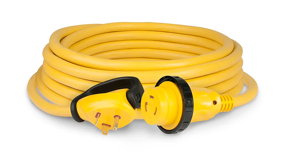 ParkPower Locking Powercord Plus Cordset With RV Plug 50' 30 Amp