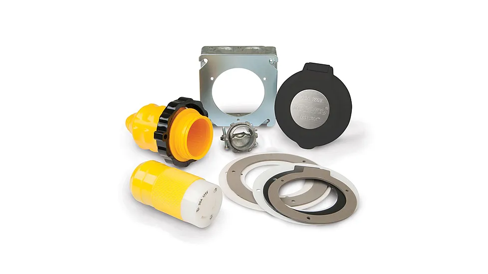 ParkPower 30ARVKIT.BLK Park Power 30 Amp RV Conversion Kit