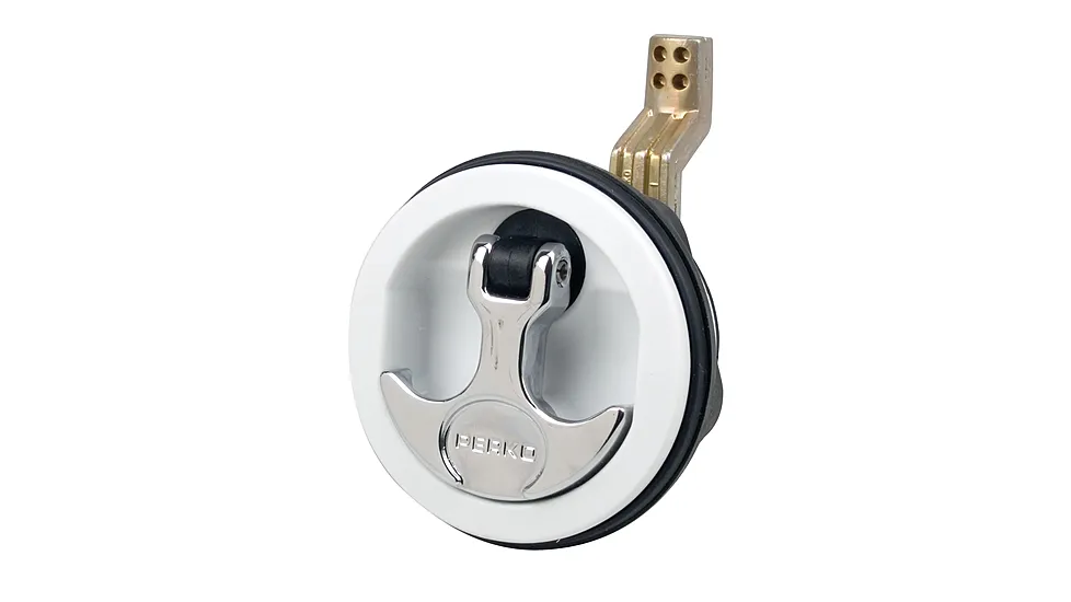 Perko T-Handle Surface-Mount Latch With Straight Cam Bar