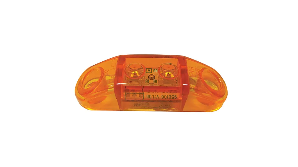 Peterson 168 Piranha LED Slim Line Mini Clearance/Side Marker Light, Vis Pack