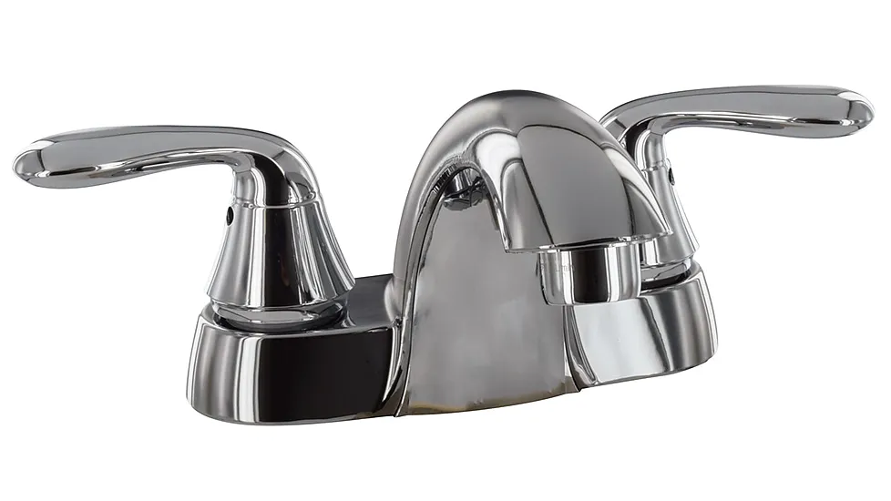 Phoenix Faucets Two Handle 4" Hybrid Bathroom Faucet With Low Arc Spout Chrome