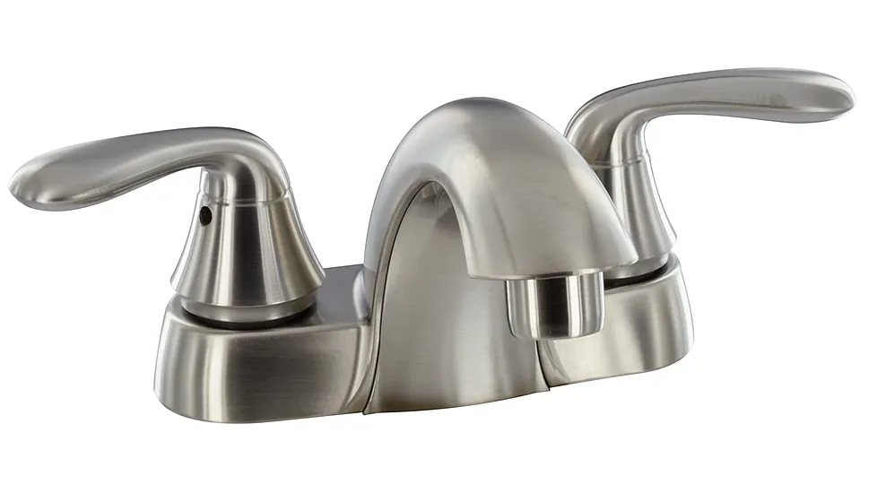 Phoenix Faucets Two Handle 4" Hybrid Bathroom Faucet With Low Arc Spout