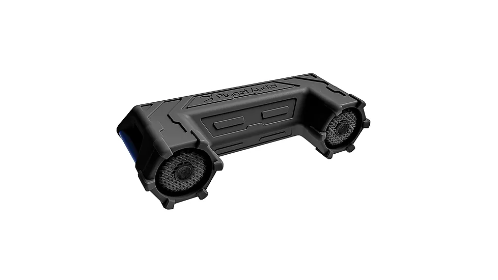 Planet Audio Off Road ATV Sound System 6.5in Marine Speakers Bluetooth LED Bar