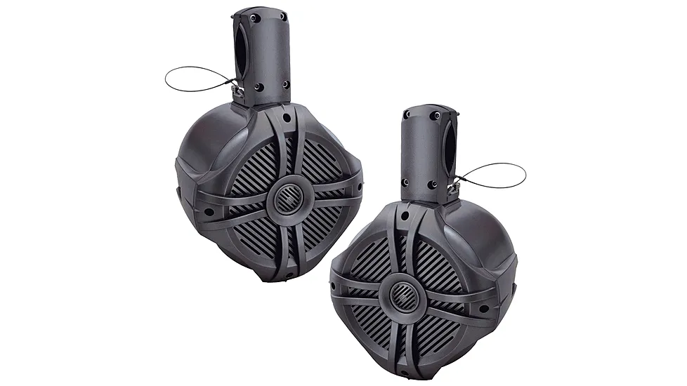 Power Acoustik Marine 8in Wake Tower Speaker - Pair