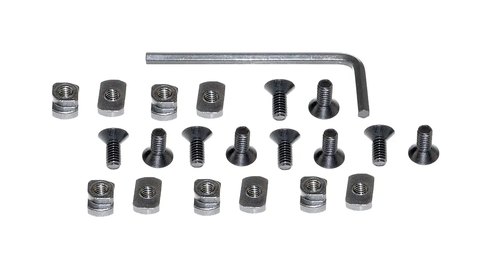 Presma 10 pack of M-LOK T-Nuts & Screws