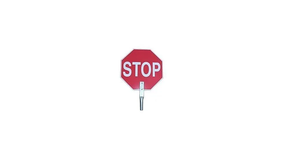 Pro-Line Traffic Safety 18inch Paddle Sign - Stop/stop