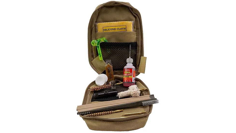 Pro-Shot Coyote Pouch And Coated Rods
