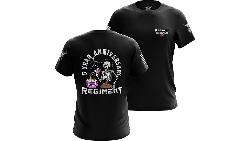 We the People Holsters Regiment Birthday Bash 2025 Short Sleeve Shirt 1600DE70