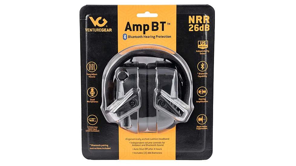 Pyramex Amp Bt Electronic Earmuff 26 Db