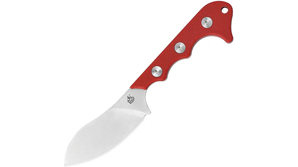 QSP Knife Neckmuk Neck Knife Red