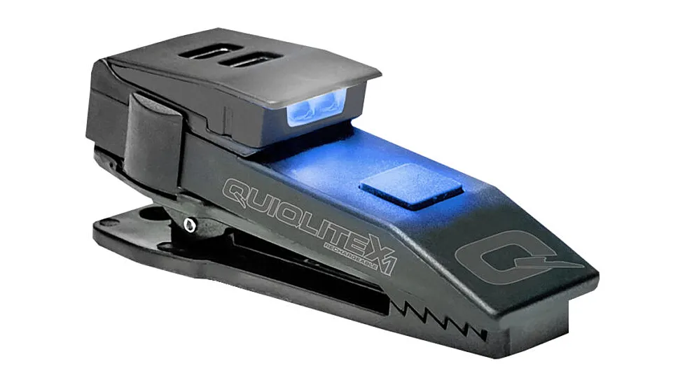 Quiqlite QuiqLiteX1 Blue/White Lithium 150 Lumens LED Flashlight