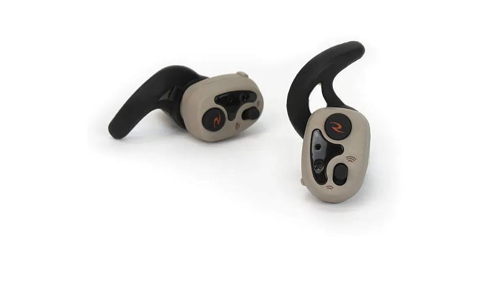 Radians VX-NANO40 Vertex Nano Wireless Electronic Earbuds 25 DB In The Ear Tan