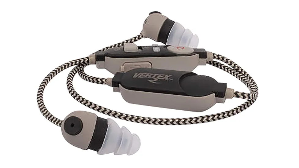 Radians VXAC40 Vertex Electronic Ear Buds 85 DB In The Ear Black/Gray VX-AC40