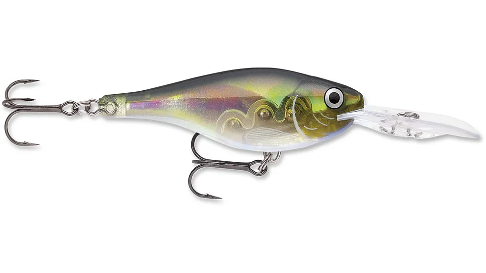 Rapala Glass Shad Rap Crankbait, 2ft, 5/16 oz, Suspending