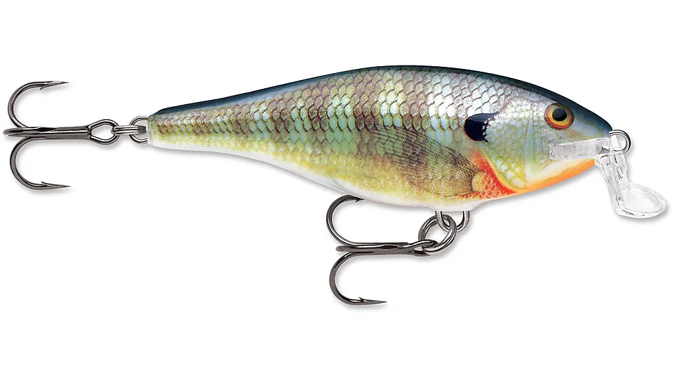 Rapala Shallow Shad Rap Crankbait, 2 3/4in, 1/4 oz, Floating