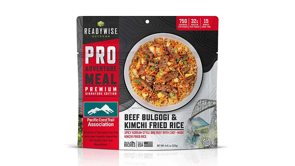 ReadyWise Outdoor Pro Meal Beef Bulgogi & Kimchi Fried Rice