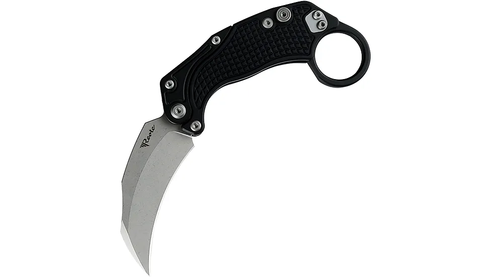 Reate Knives EXO-K Black SW 3in Folding Knife