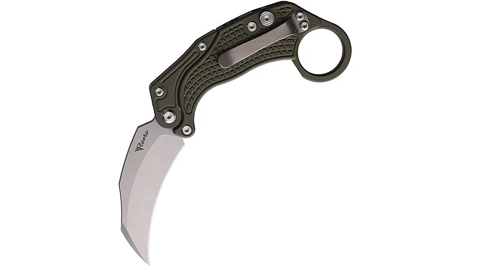 Reate Knives EXO-K Green SW 3.13in Folding Knife
