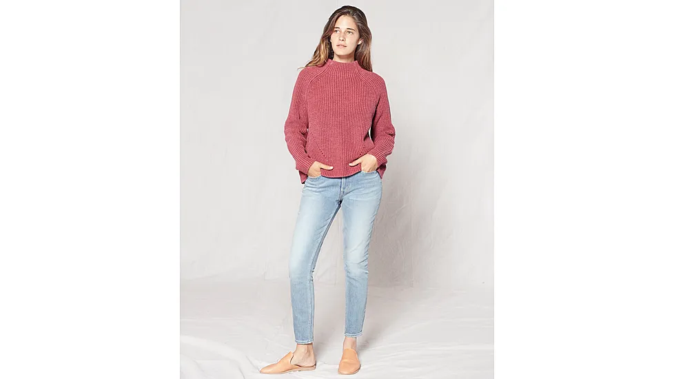 Outerknown Water-Less Mock Neck - Outerworn 3F15E12D