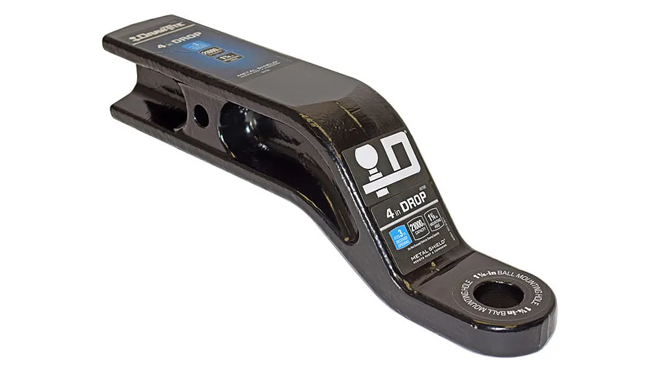 Reese 40701 3" Trailer Hitch Ball Mount Class V 6" Drop x 4" Rise