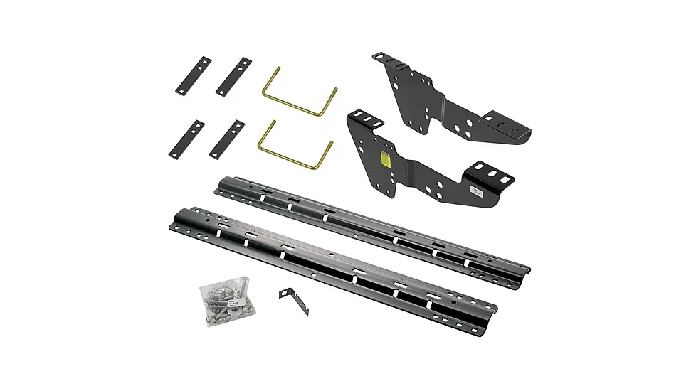 Reese Custom Fifth Wheel Brackets With 10-Bolt Rail Kit For Chevrolet, Gmc Ado And Sierra