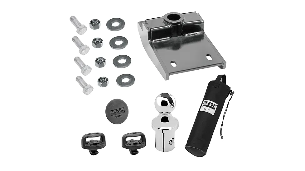 Reese Elite Under-Bed 25K Gooseneck Hitch With 2-5/16" Pop-In - For Ado/Sierra HD '11-'16