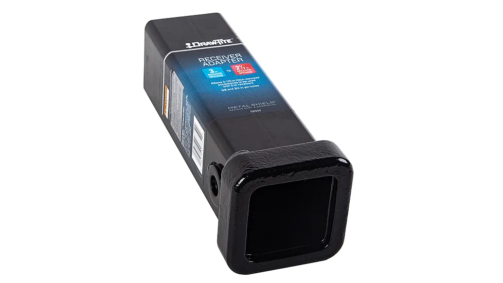 Reese Receiver Reducer Sleeve With Collar - 3" To 2-1/2"