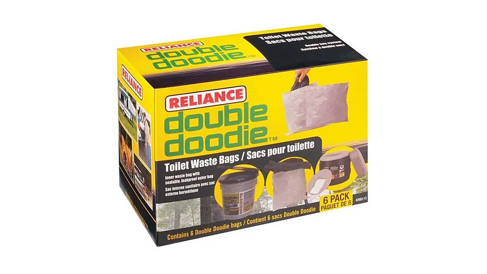 Reliance Double Doodie Toilet Waste Bags